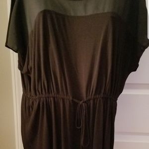 Black top with draw string